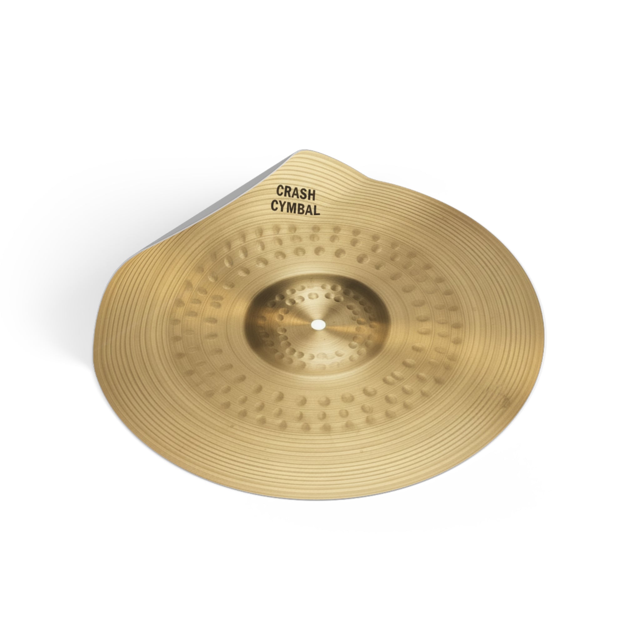 Crash Cymbal Round  Sticker