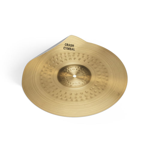 Crash Cymbal Round  Sticker