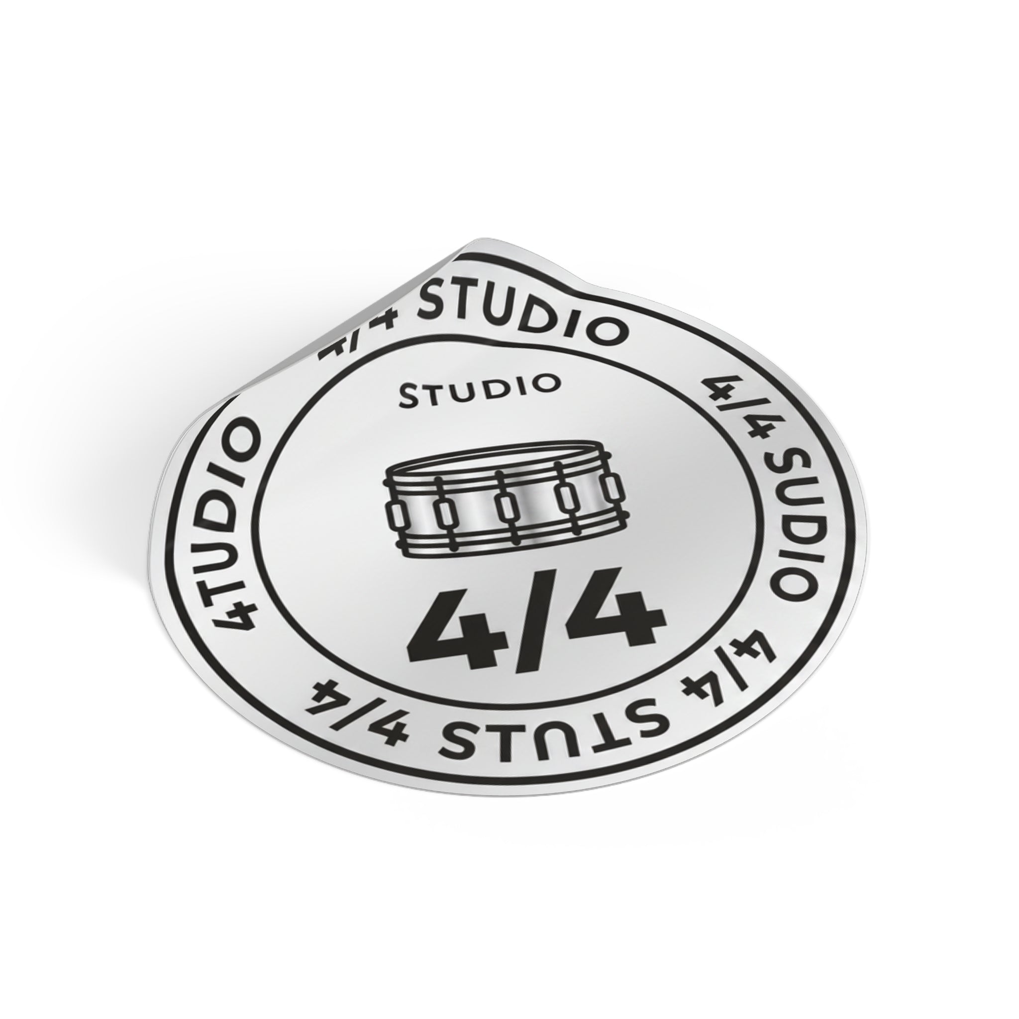 4/4 Studio Round  Sticker