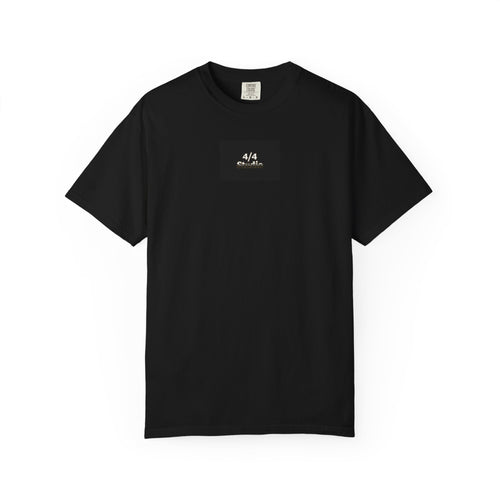 Unisex Garment-Dyed Black T-shirt