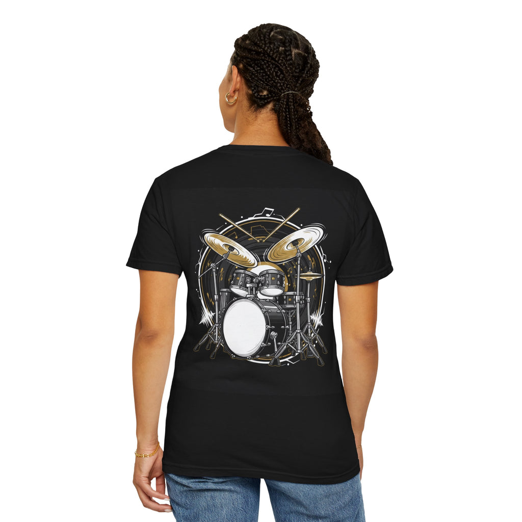 Unisex Garment-Dyed Black T-shirt