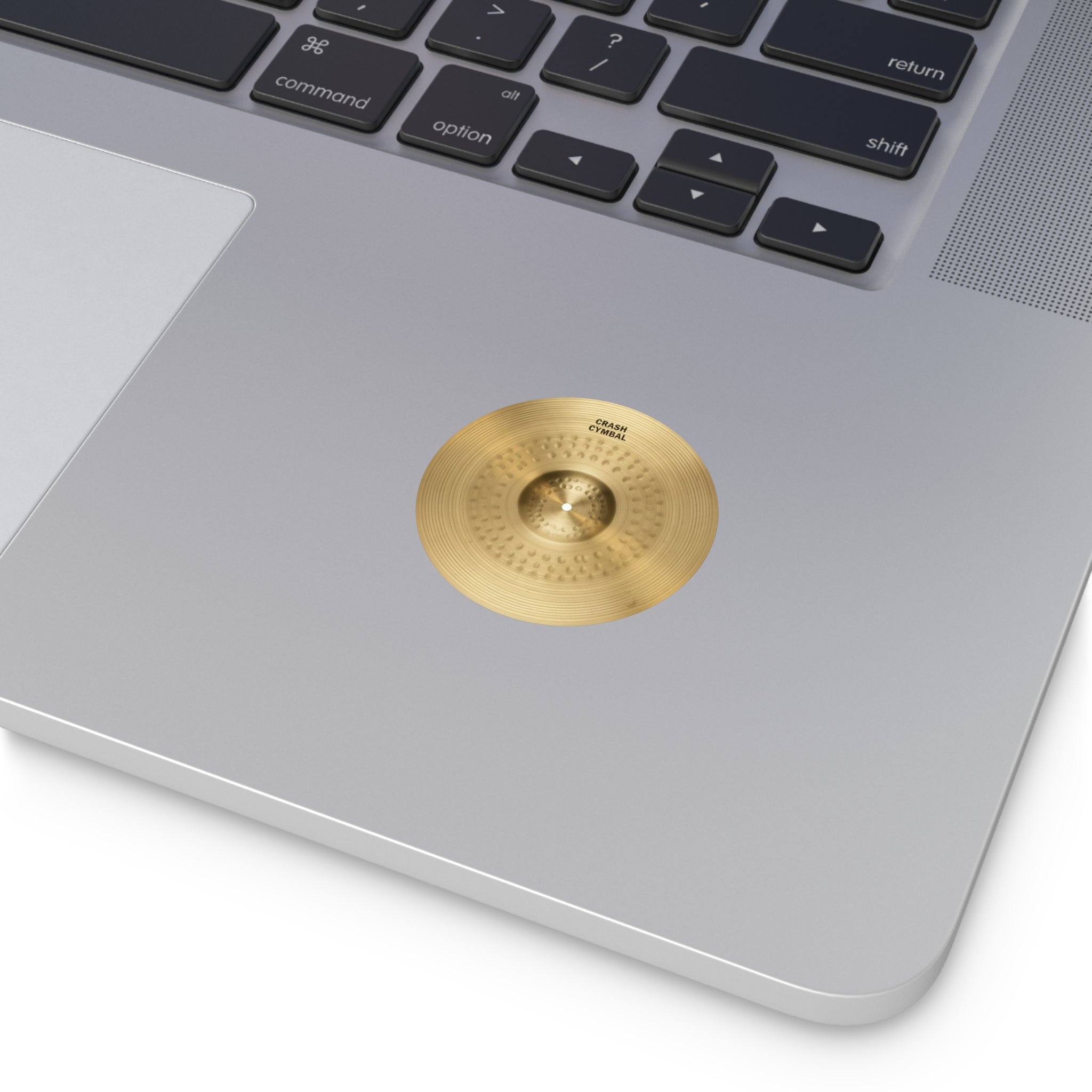 Crash Cymbal Round  Sticker