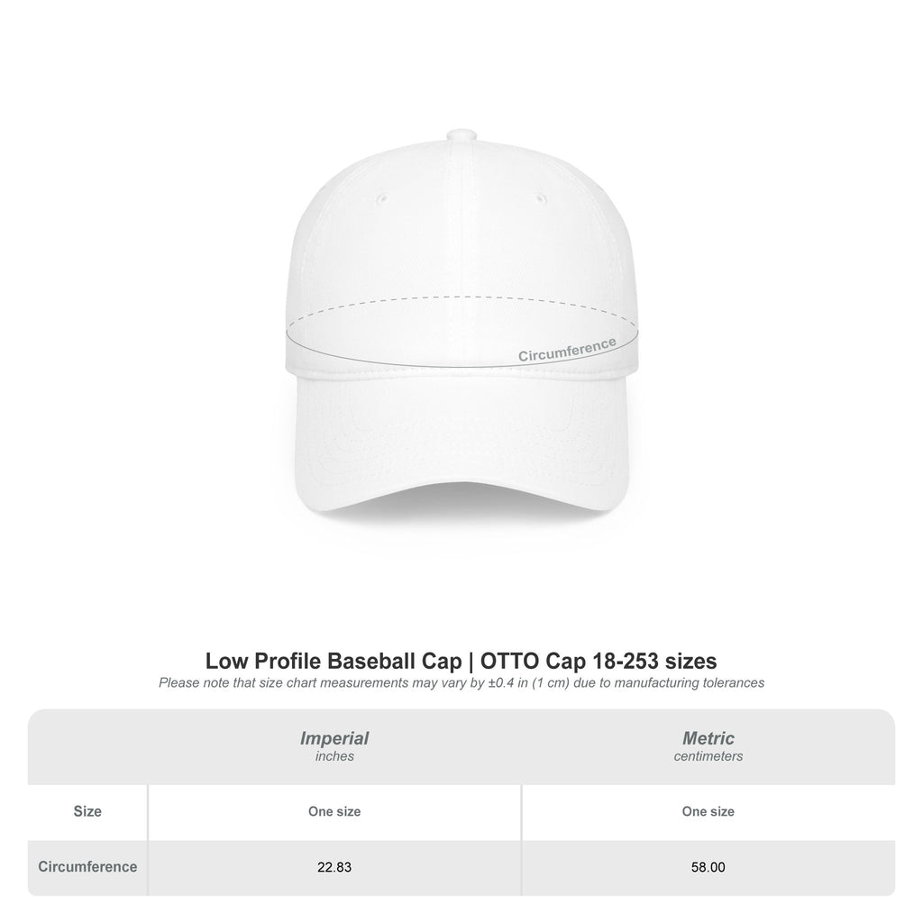 Baseball Cap — “Keep it simple.”