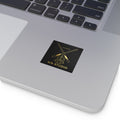Drummer Square  Sticker