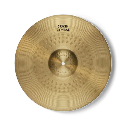 Crash Cymbal Ceramic Coaster